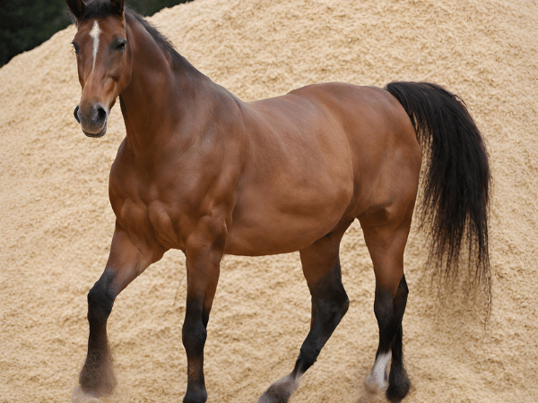 Sawdust is a wood-based bedding