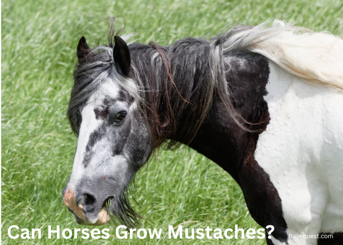 Can Horses Grow Mustaches?