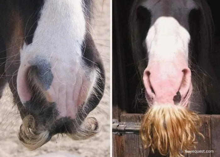 Can Horses Grow Mustaches?