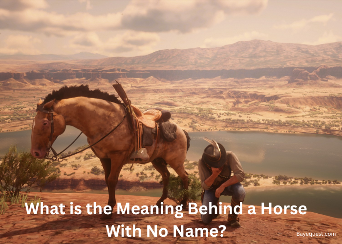 What is the Meaning Behind a Horse with No Name?